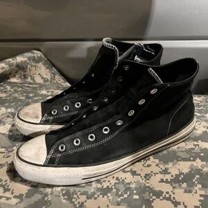 Converse Black High-Top Canvas Sneakers